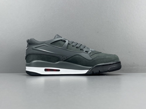 Nigel Sylvester x Jordan Air Jordan 4 RM SP Anthracite Retro Low Basketball Shoes Men Sneakers HF4334-004