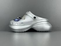 Crocs x Balenciaga New Fashion Unisex Thick Soled Round Head Hole Shoes