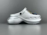 Crocs x Balenciaga New Fashion Unisex Thick Soled Round Head Hole Shoes