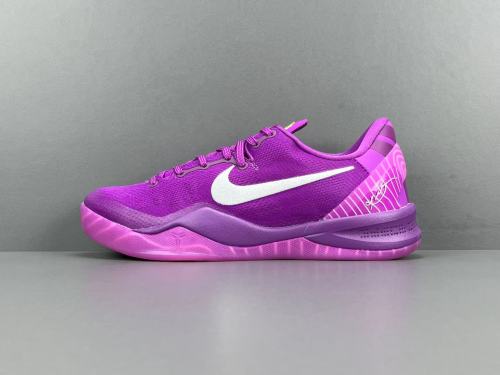 Nike Kobe 8 Protro  Eybl  PE Fashion Low Basketball Shoes Men Purple Sneakers HJ7265-500