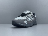 Dior B30 CD Unisex Mesh Fabric Low-Top Deep Purple Sneakers Shoes