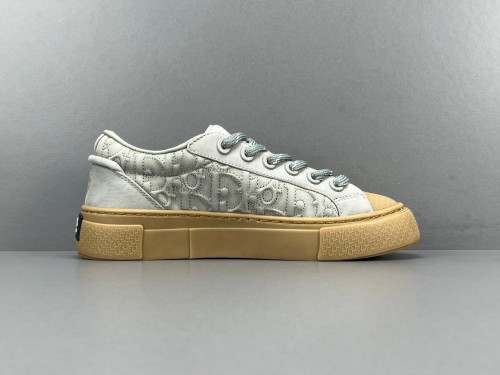 Stone Island x Dior B33 Fashion Round Head Embroidered Board Shoes Men Sneakers
