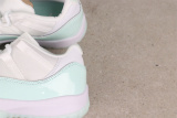 Air Jordan 11 Low  Igloo  Retro Mint Green Basketball Shoes Unisex Versatile Sneakers