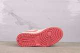 Air Jordan 1 Low Retro White Pink Basketball Shoes Women's Versatile Sneakers