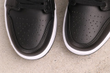 Air Jordan 1 Low Retro Black White Basketball Shoes Unisex Versatile Sneakers