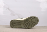 Air Jordan 1 Low Retro Grass Green Basketball Shoes Unisex Versatile Sneakers