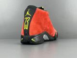 Jordan Air Jordan 14 Retro Ferrari Mid basketball shoes Men Sneakers 654459-670