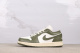 Air Jordan 1 Low Retro Grass Green Basketball Shoes Unisex Versatile Sneakers