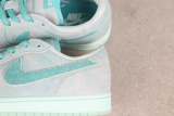 Air Jordan 1 Low  Washed Teal  Retro Basketball Shoes Unisex Versatile Sneakers