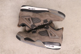 Air Jordan 4  Cave Stone  Retro High Mocha Basketball Shoes Men Versatile Sneakers