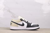 Air Jordan 1 Low Retro Basketball Shoes Unisex White Light Brown Sneakers