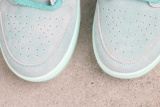 Air Jordan 1 Low  Washed Teal  Retro Basketball Shoes Unisex Versatile Sneakers