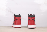 Facetasm x Air Jordan 1  VARSITY RED  Retro High Black Red Basketball Shoes Unisex Sneakers