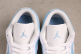 Air Jordan 1 Low Retro Blue Basketball Shoes Unisex Casual Sneakers