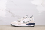 Air Jordan Legacy 312 Low Retro Grey Blue Burst Hook Basketball Shoes Unisex Sneakers