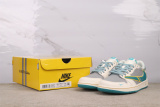 Travis Scott x Fragment Design x Jordan Air Jordan 1 Low “SU7Ultru”Retro Basketball Shoes Unisex Sneakers