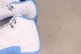 Air Jordan 12  Melo  Retro High North Carolina Blue Basketball Shoes Men Sneakers