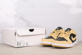 Air Jordan 1 Low  Desert  Retro Black Brown Basketball Shoes Unisex Sneakers