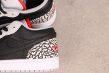 Air Jordan 1 Low Retro Black Cement Basketball Shoes Unisex Sneakers
