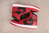 Facetasm x Air Jordan 1  VARSITY RED  Retro High Black Red Basketball Shoes Unisex Sneakers