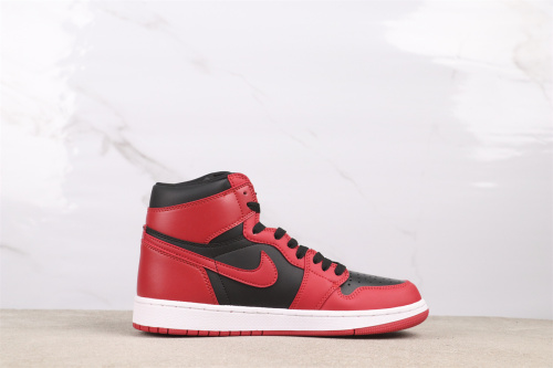 Facetasm x Air Jordan 1  VARSITY RED  Retro High Black Red Basketball Shoes Unisex Sneakers