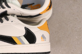 Travis Scott x Fragment x Air Jordan 1 Low Retro Basketball Shoes Unisex Casual Sneakers