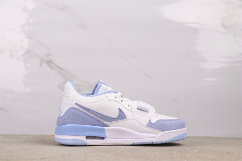 Air Jordan Legacy 312 Retro Low White Water Blue Basketball Shoes Unisex Sneakers
