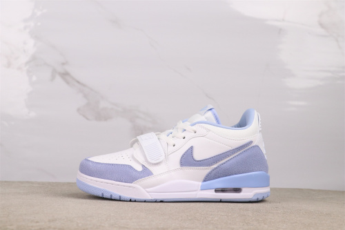 Air Jordan Legacy 312 Retro Low White Water Blue Basketball Shoes Unisex Sneakers