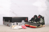 Air Jordan 4  Lemon Venom  Retro Mid Basketball Shoes Unisex Sneakers