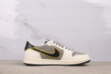 Travis Scott x Fragment Design x Jordan Air Jordan 1 Low “SU7Ultru”Retro Basketball Shoes Unisex Sneakers