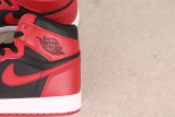 Facetasm x Air Jordan 1  VARSITY RED  Retro High Black Red Basketball Shoes Unisex Sneakers
