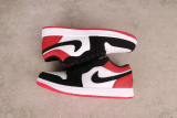Air Jordan 1 Retro Low White Red Basketball Shoes Unisex Versatile Sneakers