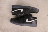 Air Jordan 1 Low Retro Black White Hook Basketball Shoes Unisex Casual Sneakers