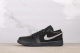 Air Jordan 1 Low Retro Black White Hook Basketball Shoes Unisex Casual Sneakers