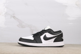 Air Jordan 1 Low  Panda  Retro Basketball Shoes Unisex Casual Sneakers