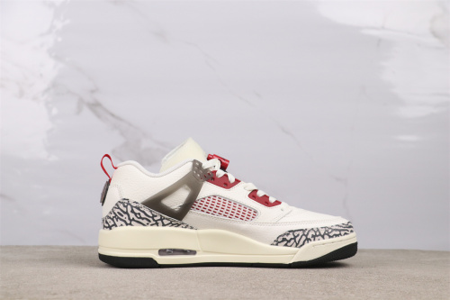Nike Jordan Spizike Low Retro White Red Black Basketball Shoes Unisex Sneakers