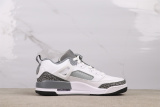 Nike Jordan Spizike Low Retro White Grey Basketball Shoes Unisex Casual Sneakers