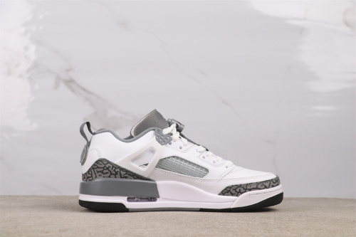 Nike Jordan Spizike Low Retro White Grey Basketball Shoes Unisex Casual Sneakers