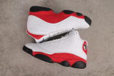 Air Jordan 13 Retro  Chicago  High White Red Basketball Shoes Unisex Sneakers