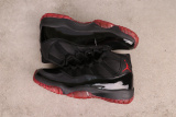 Air Jordan 11 Retro High Black Red Basketball Shoes Unisex Sneakers