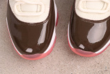 Air Jordan 11 Retro High Brown Pink Basketball Shoes Men Sneakers