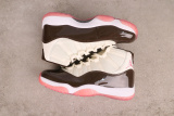 Air Jordan 11 Retro High Brown Pink Basketball Shoes Men Sneakers