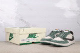 Travis Scott x Air Jordan 1 Low Retro Suede Green Black Hook Basketball Shoes Unisex Sneakers