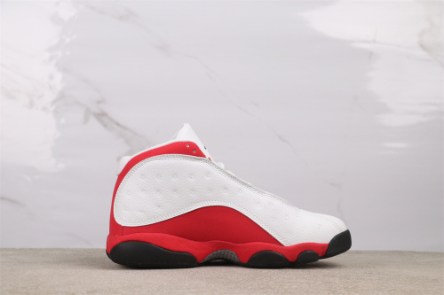 Air Jordan 13 Retro  Chicago  High White Red Basketball Shoes Unisex Sneakers