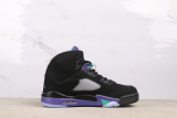 Air Jordan 5  Alternate Grape  Retro High Basketball Shoes Men Sneakers