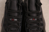 Air Jordan 11 Retro High Black Red Basketball Shoes Unisex Sneakers
