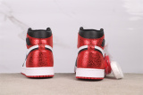 Air Jordan 1 High  Ruby  Retro Basketball Shoes Unisex Sneakers