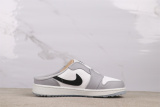 Air Jordan 1 Mule Retro Golf One Foot Grey Casual Versatile Sneaker