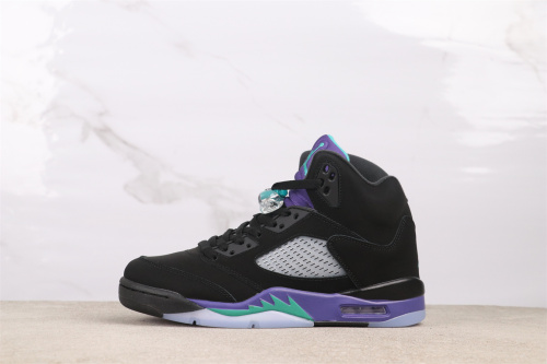 Air Jordan 5  Alternate Grape  Retro High Basketball Shoes Men Sneakers