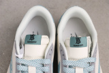Travis Scott x Burberry x Air Jordan 1 Retro Low White Gray Basketball Shoes Unisex Sneakers